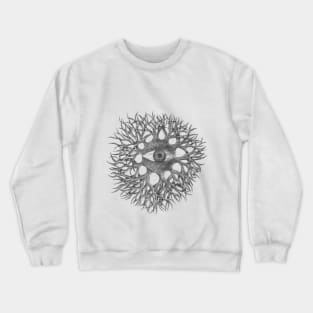 the eye that feeds from the truth Crewneck Sweatshirt